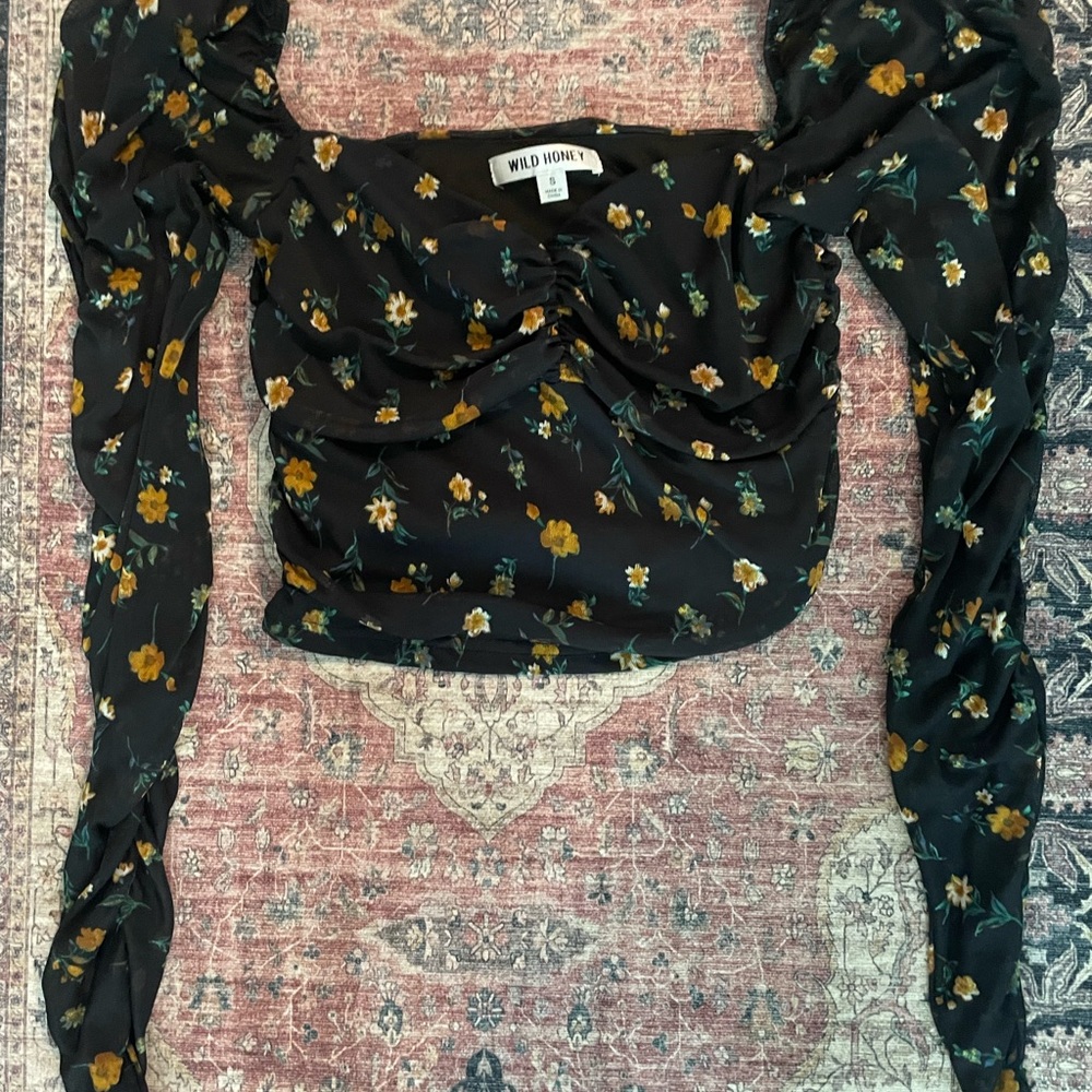 Wild Honey Floral Top